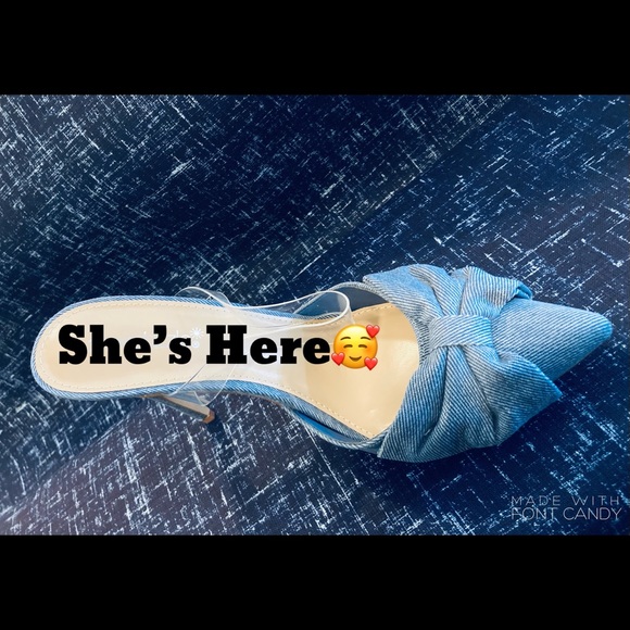 Denim heel - Picture 3 of 3